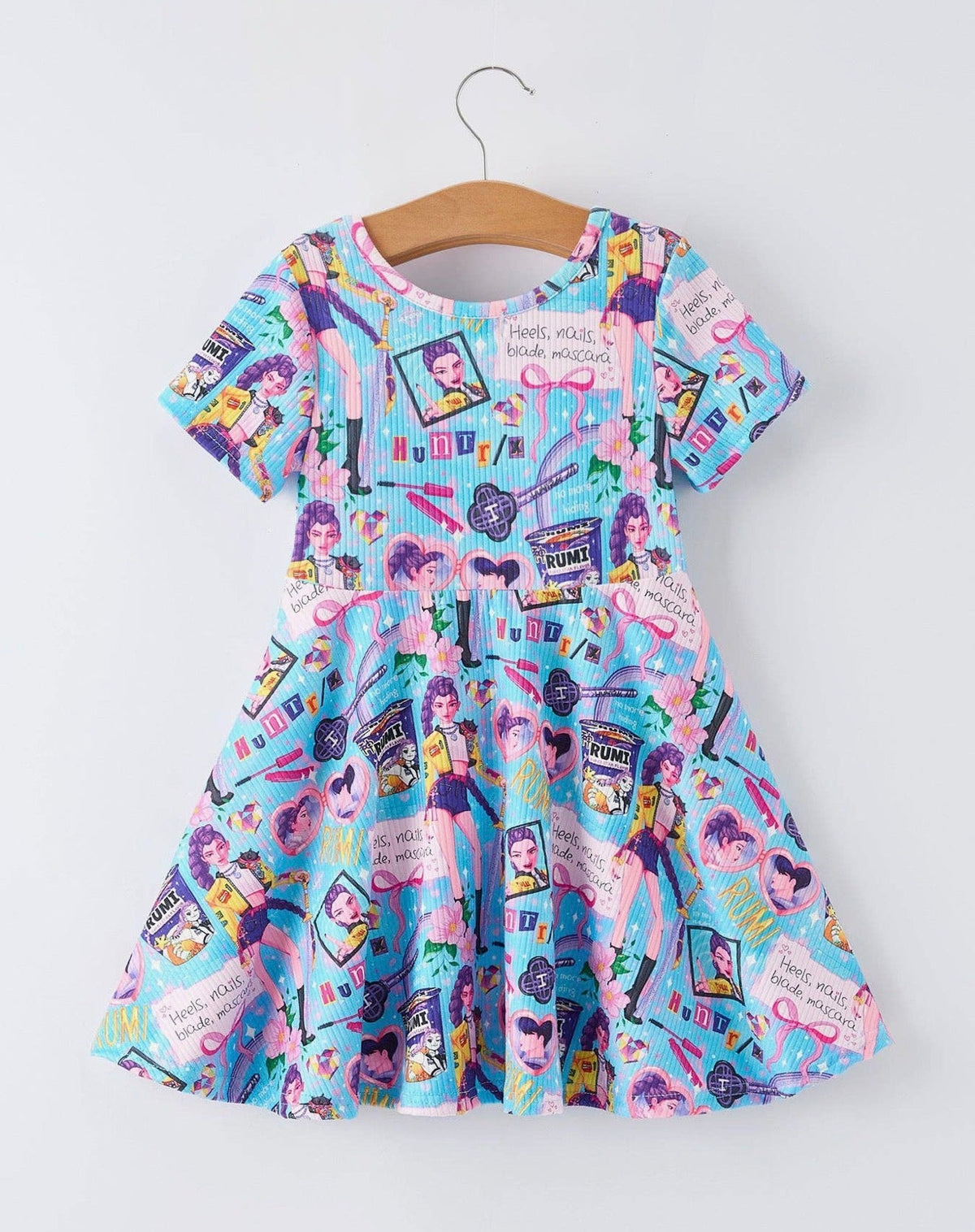 K-Pop Blue Rumi Dress