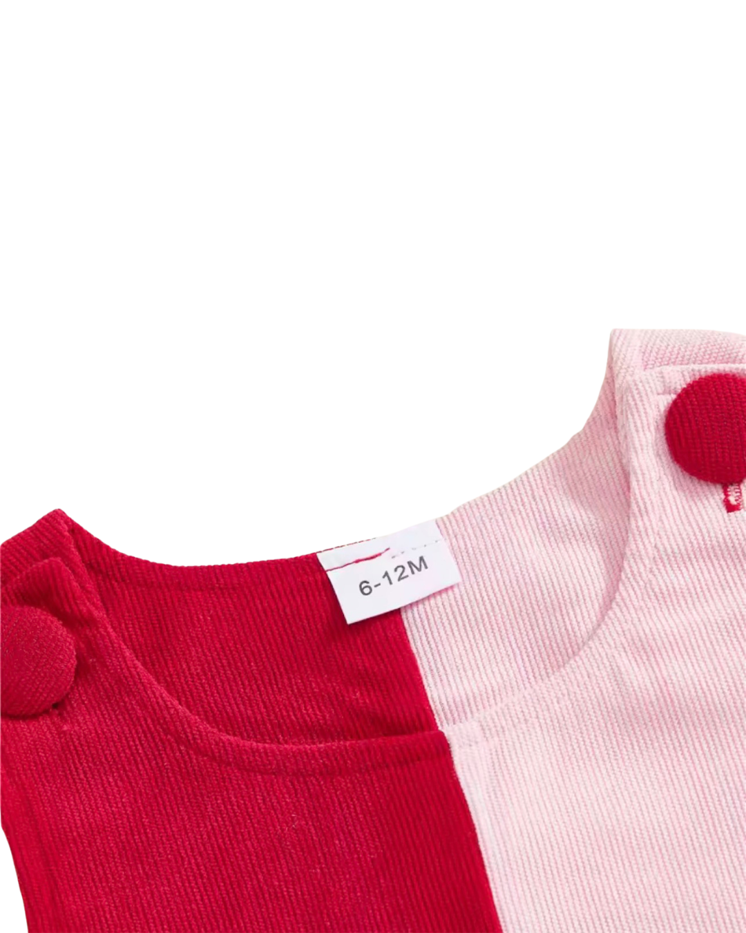 Color Block Heart Dress