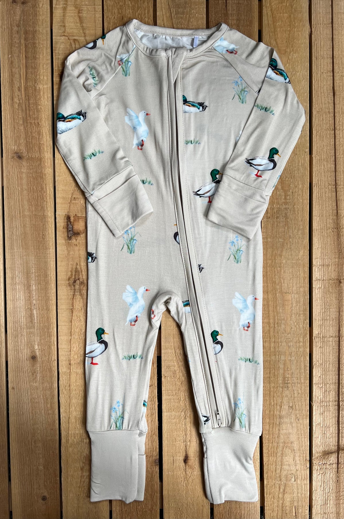 Duck Print Bamboo Sleeper